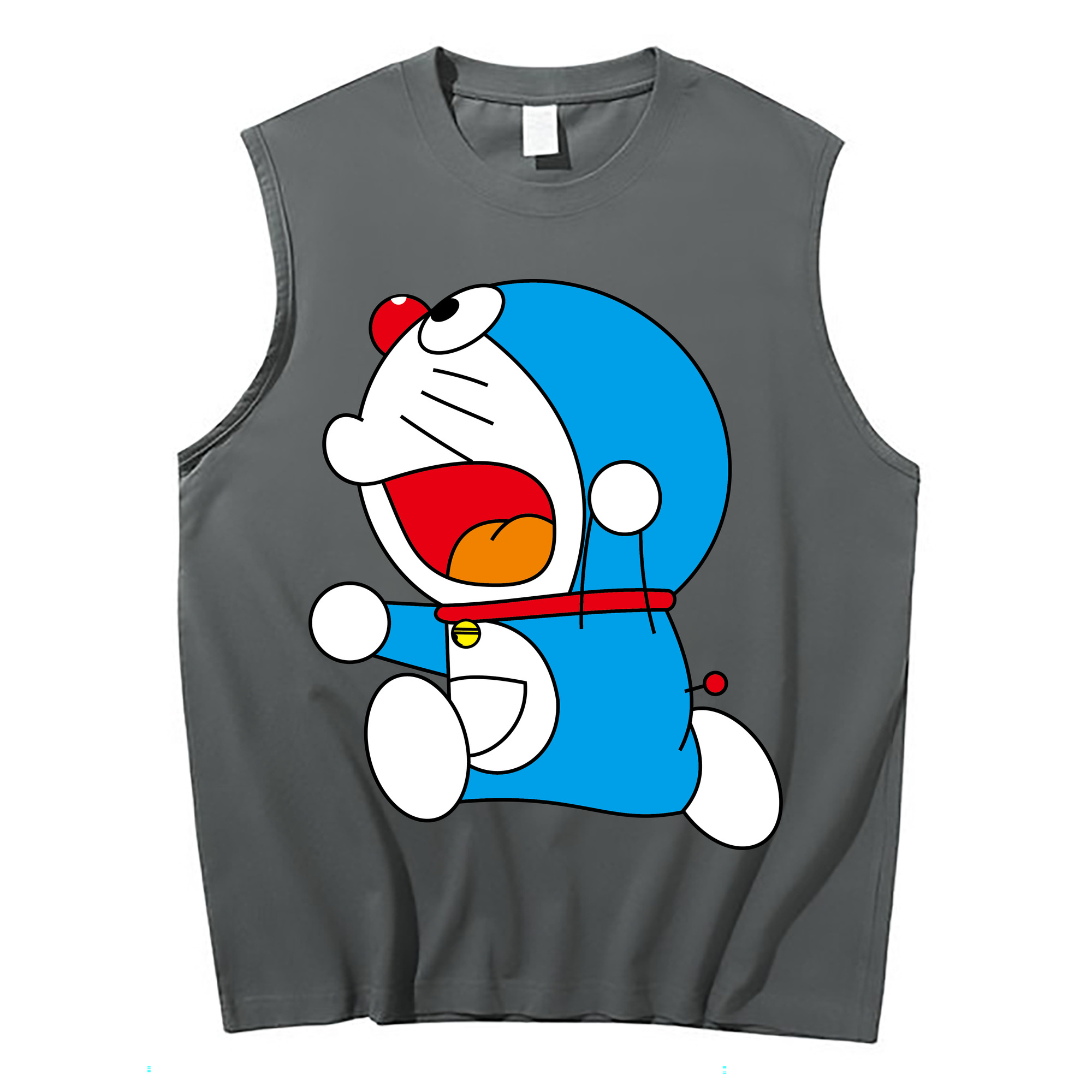 （画像用） ドラえもん Doraemon コットン100％タンクトップ（フロントプリント）